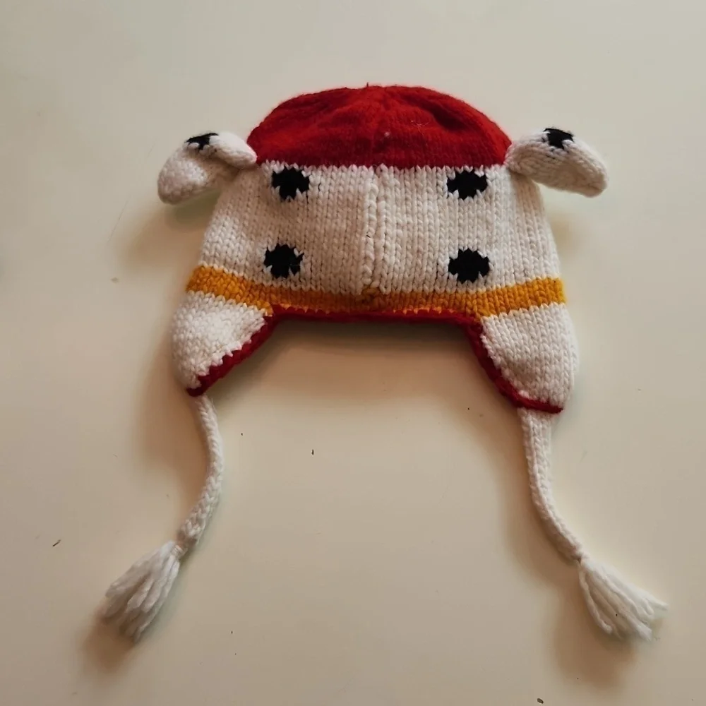Paw Patrol Marshall crochet knit Beanie hat
